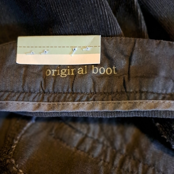 Sonoma NWT corduroy  original boot dark brown pants size 10 short - Picture 8 of 8